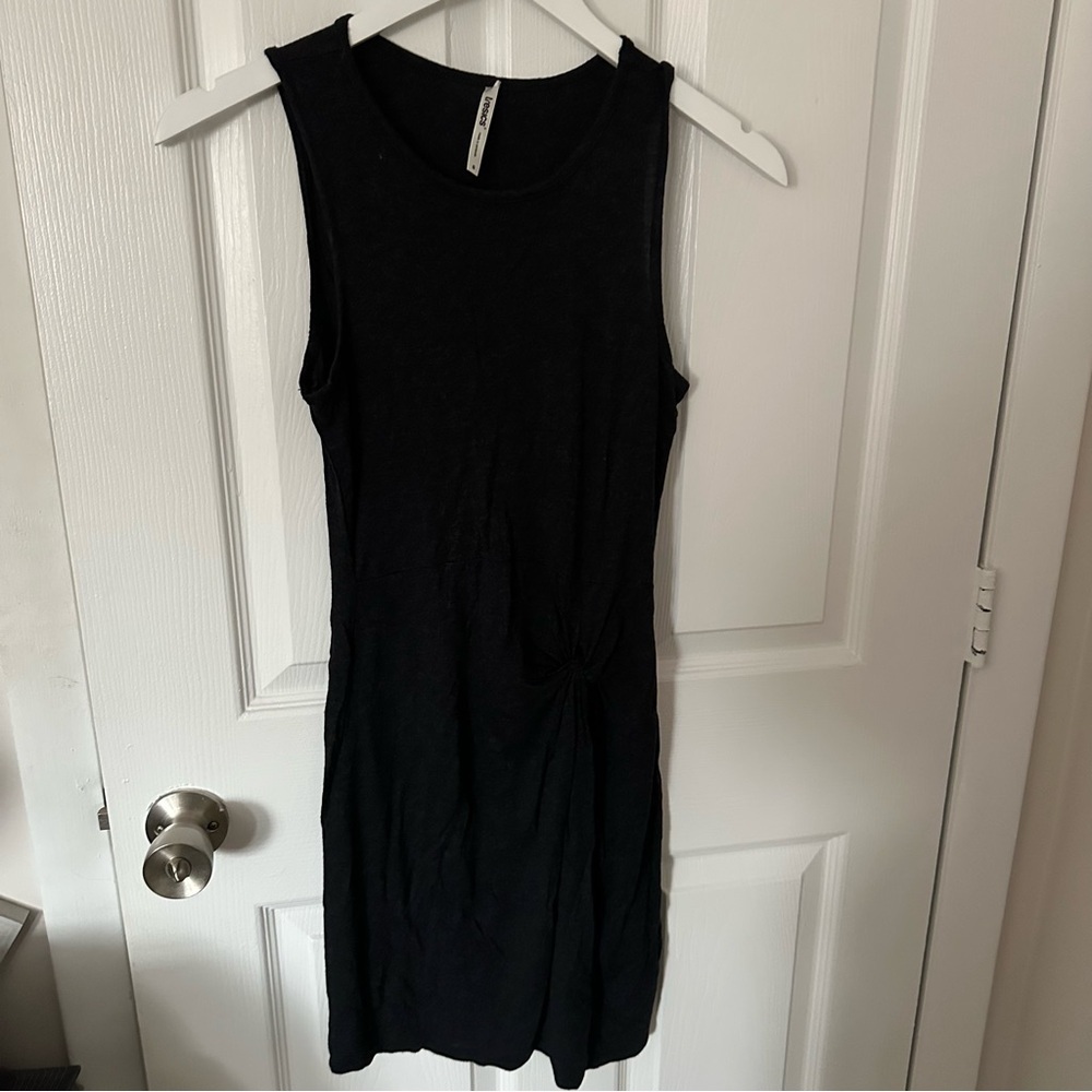 Black Tank Top Dress - Picture 1 of 6